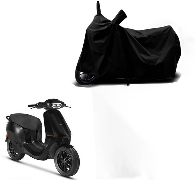 EGAL Bike Body Cover for Ola S1 Pro ( Pack of 1 ) , Black