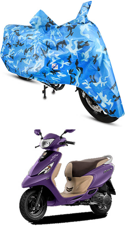 EGAL Bike Body Cover for TVS TVS Scooty Zest 110 ( Pack of 1 ) , Multicolor