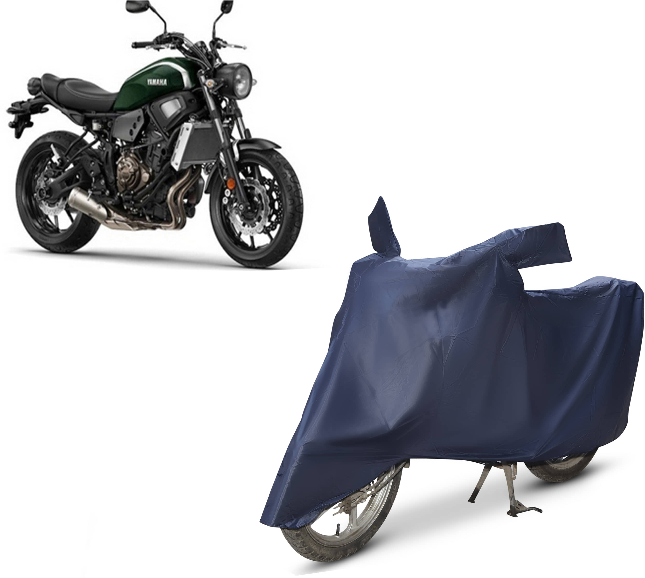 EGAL Bike Body Cover for Yamaha XSR300 ( Pack of 1 ) , Blue
