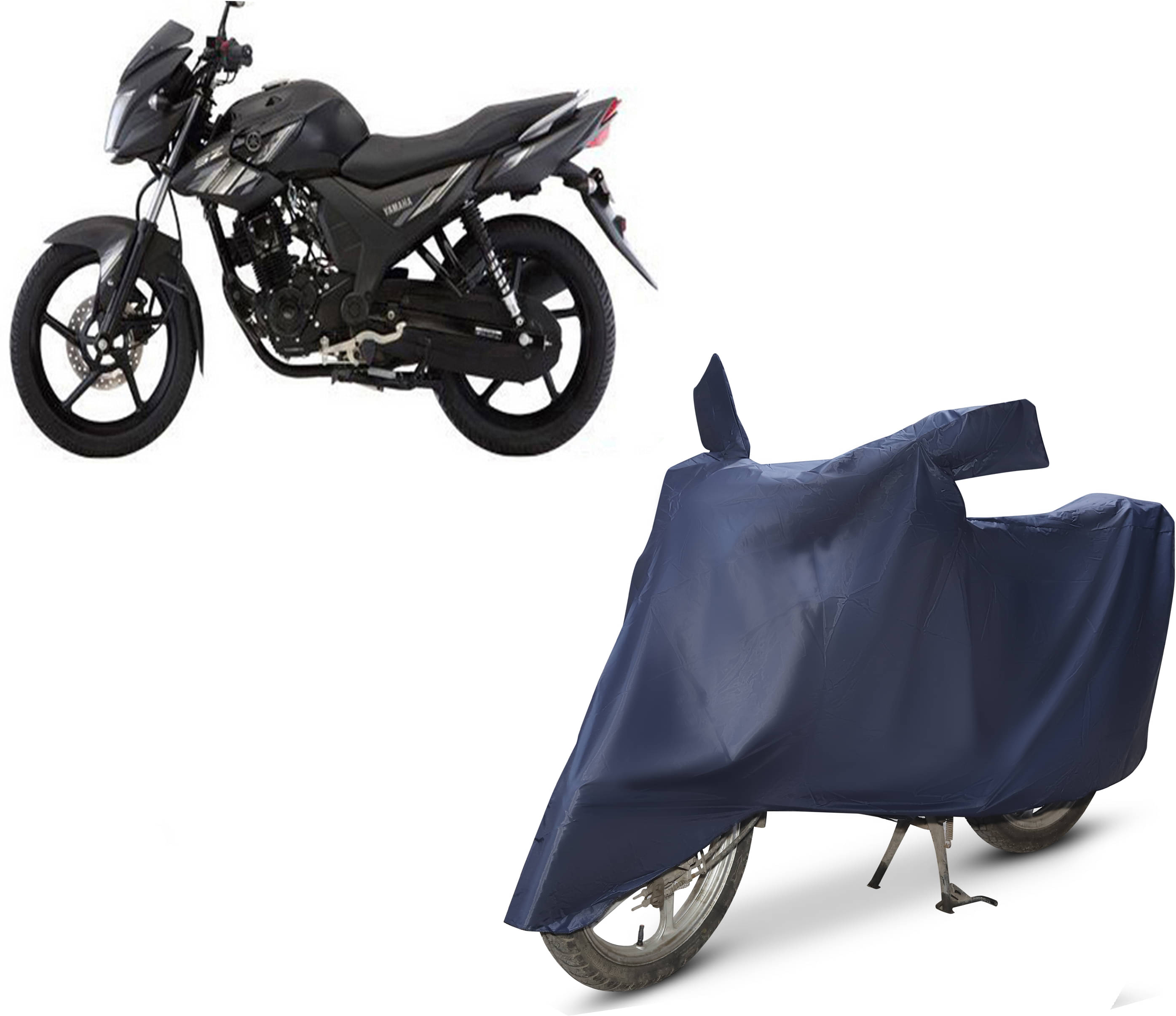 EGAL Bike Body Cover for Yamaha SZ-RR V2 ( Pack of 1 ) , Blue EGAL Bike Body Cover for Yamaha SZ-RR V2 ( Pack of 1 ) , Blue