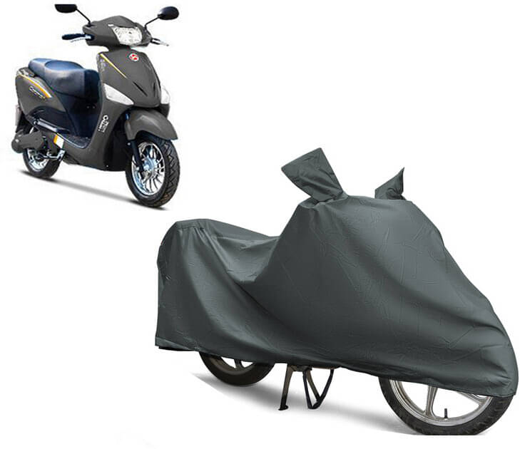     			EGAL Bike Body Cover for Hero Electric Optima HS500 ER ( Pack of 1 ) , Grey