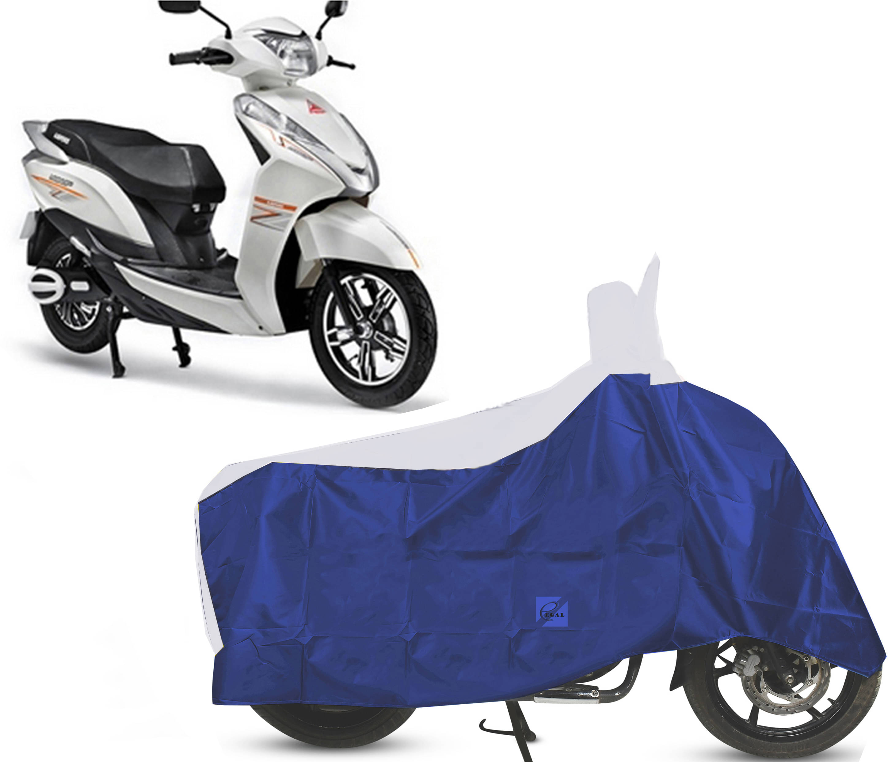 EGAL Bike Body Cover for Ampere Magnus BS6 ( Pack of 1 ) , White     			EGAL Bike Body Cover for Ampere Magnus BS6 ( Pack of 1 ) , White