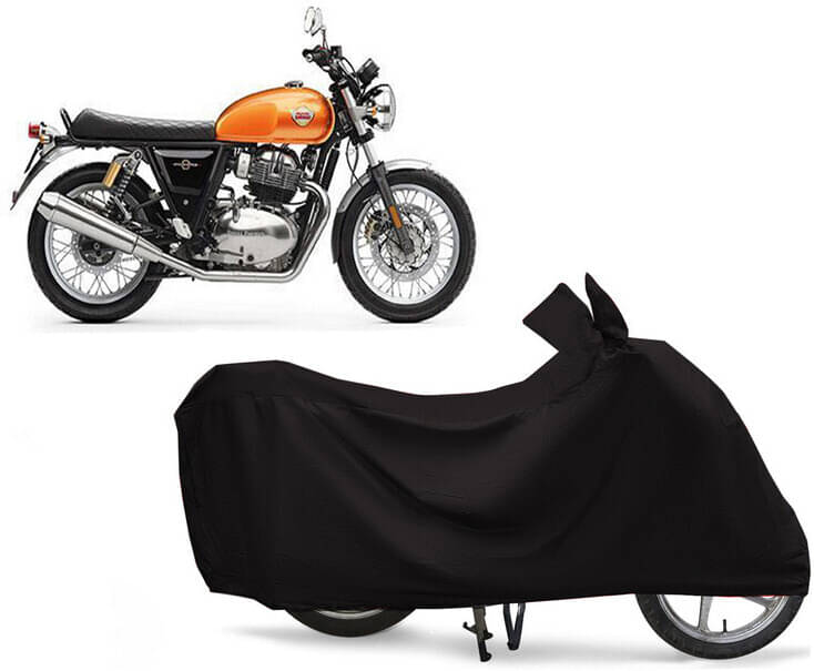 EGAL Bike Body Cover for Royal Enfield WN1123 Interceptor 650 ( Pack of 1 ) , Black EGAL Bike Body Cover for Royal Enfield WN1123 Interceptor 650 ( Pack of 1 ) , Black