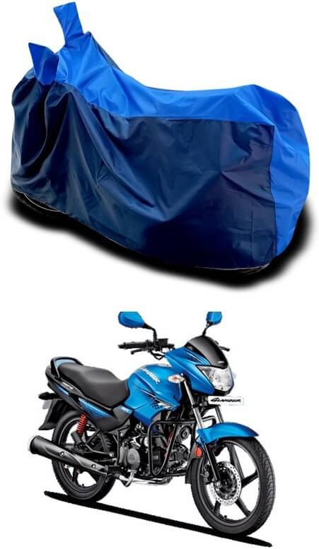     			EGAL Bike Body Cover for Hero Hero Glamour Programmed FI BS6 ( Pack of 1 ) , Blue