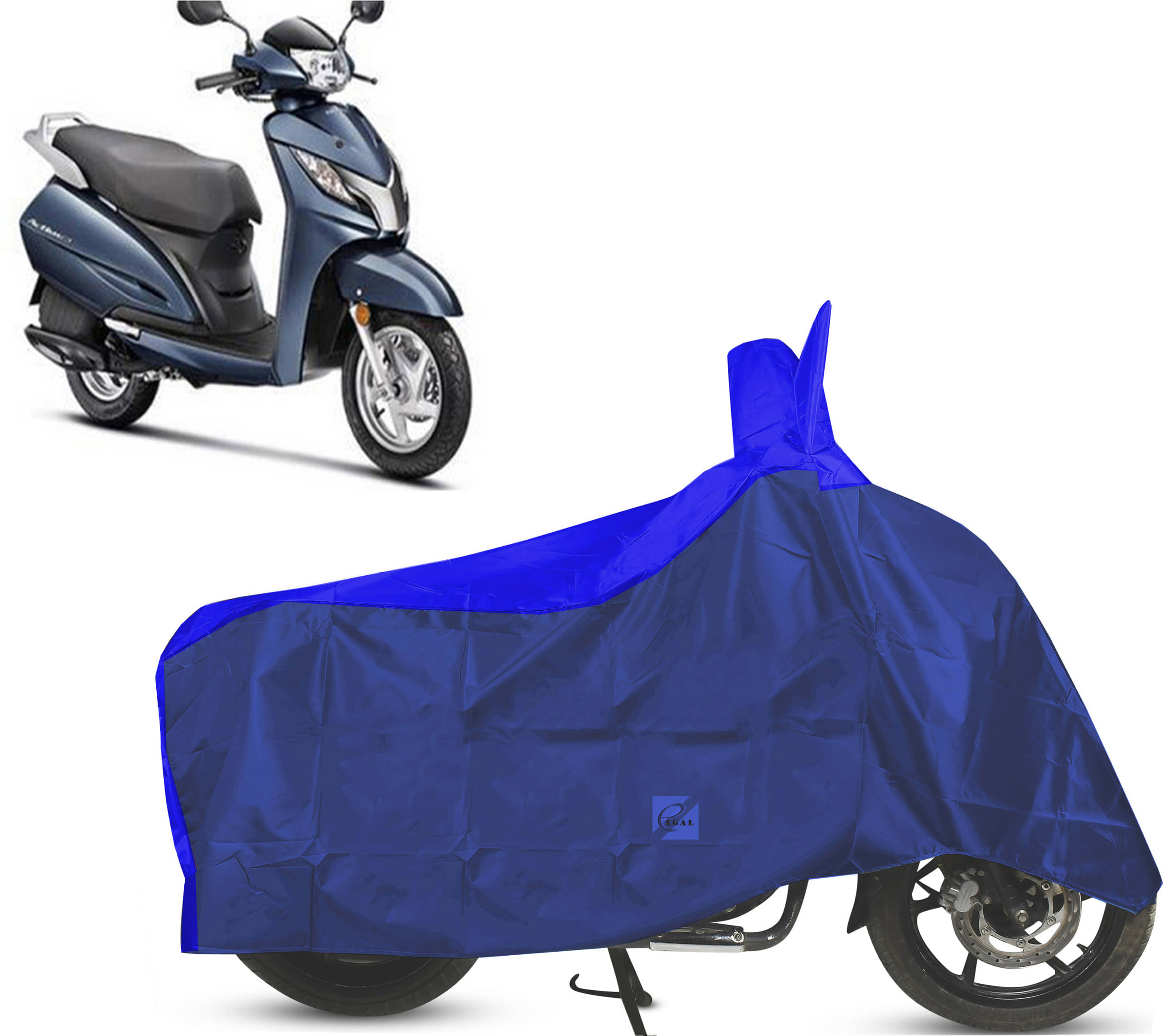 EGAL Bike Body Cover for Honda Honda Activa 125 ( Pack of 1 ) , Blue