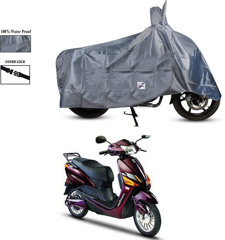     			EGAL Bike Body Cover for Hero Electric Optima Plus BS6 ( Pack of 1 ) , Grey