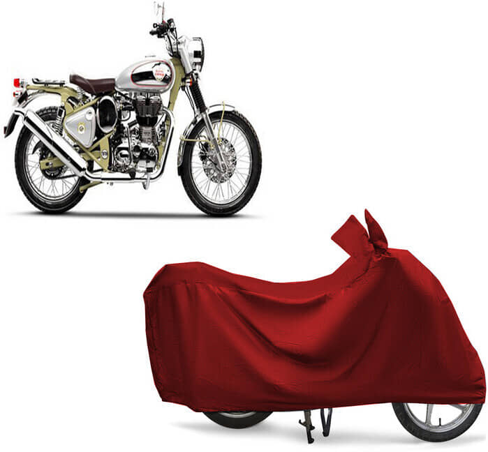 EGAL Bike Body Cover for Royal Enfield 111_ Bullet Trials 500 ( Pack of 1 ) , Maroon
