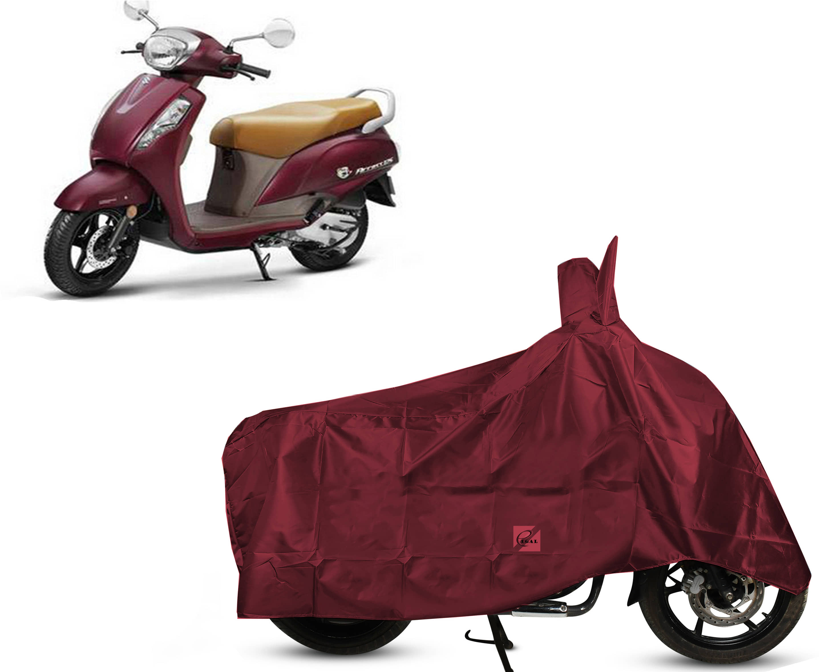 EGAL Bike Body Cover for Suzuki Suzuki BS6 Access 125 BS6 ( Pack of 1 ) , Maroon