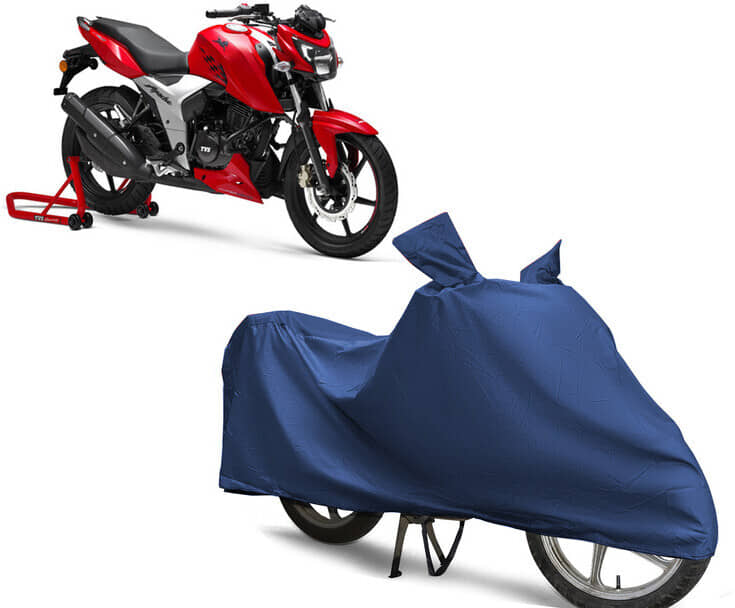 EGAL Bike Body Cover for TVS 111_ Apache 200 BS6 ( Pack of 1 ) , Blue