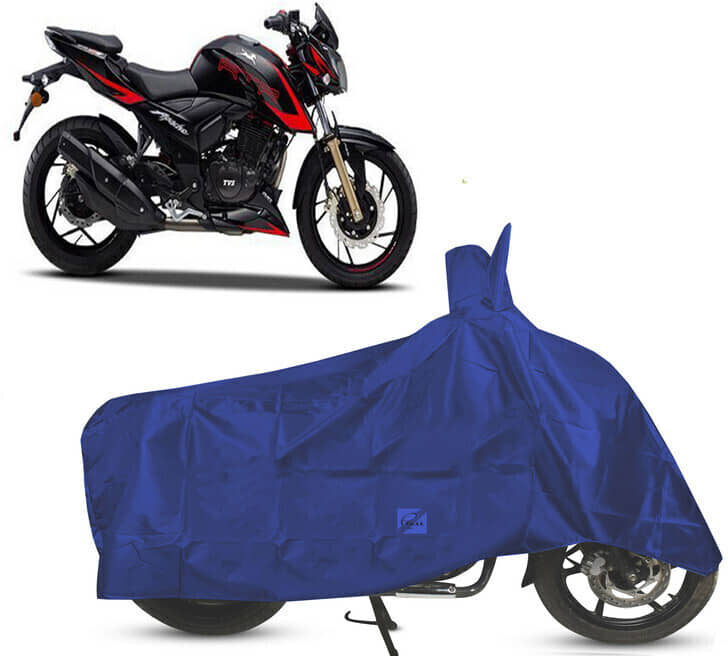 EGAL Bike Body Cover for TVS Apache RTR 200 4V ( Pack of 1 ) , Blue