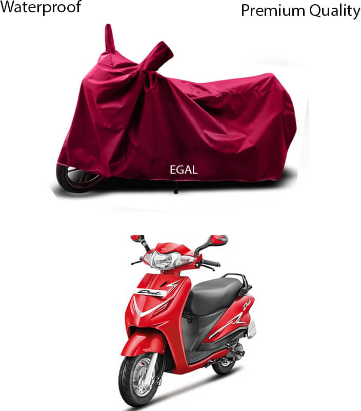 EGAL Bike Body Cover for Hero Duet VX 110CC ( Pack of 1 ) , Maroon EGAL Bike Body Cover for Hero Duet VX 110CC ( Pack of 1 ) , Maroon