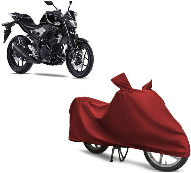 EGAL Bike Body Cover for Yamaha 112_ MT 03 ( Pack of 1 ) , Maroon