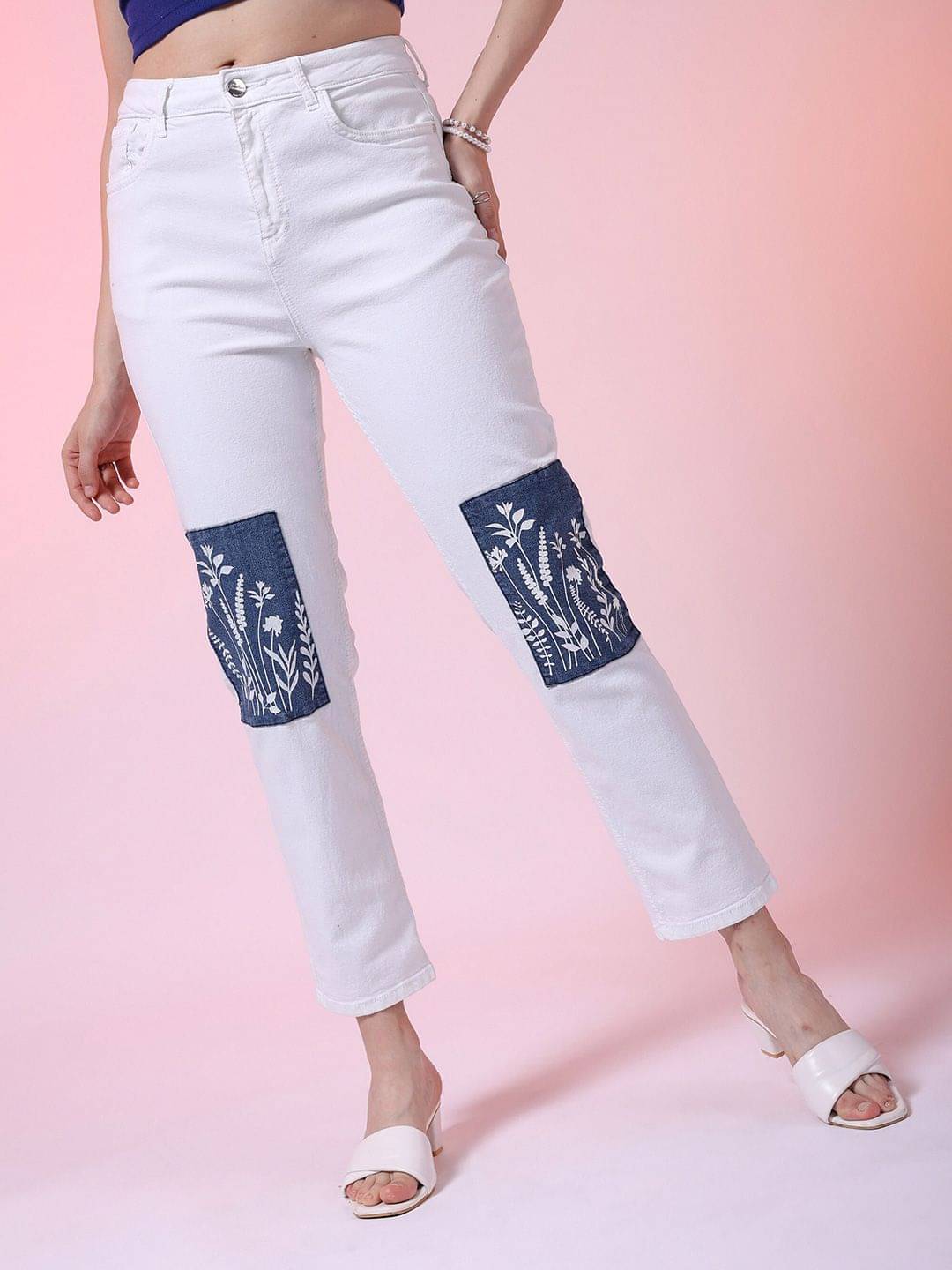     			Freehand - Blue Cotton Blend Skinny Fit Women's Jeans ( Pack of 1 )
