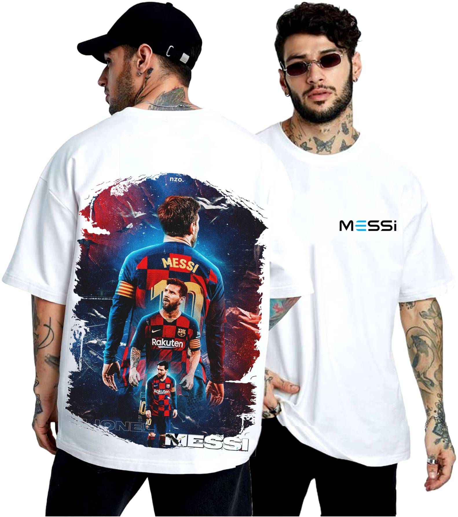 HamsaMART.com Polyester Regular Fit Printed 3/4th Sleeves Men's Round T-Shirt - White ( Pack of 1 ) HamsaMART.com Polyester Regular Fit Printed 3/4th Sleeves Men's Round T-Shirt - White ( Pack of 1 )