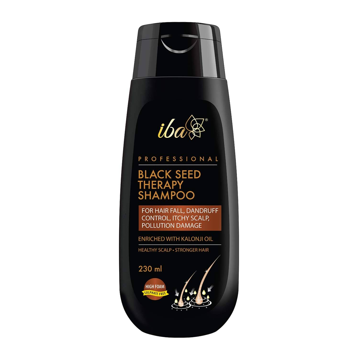     			Iba Professional Black Seed Therapy Shampoo, 230ml , Deep Cleansing Formula, (Pack of 1)
