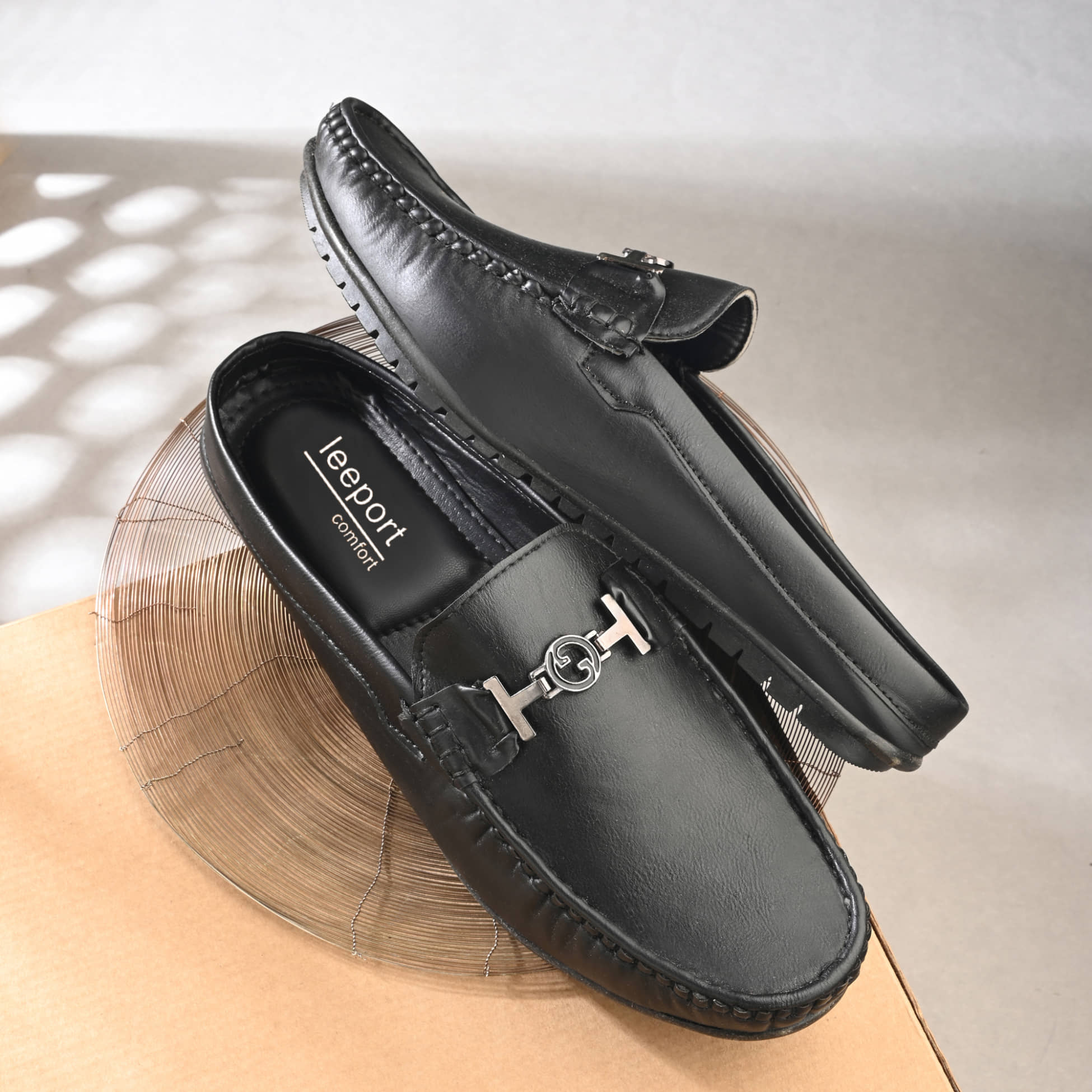 Leeport - Brown Men's Mules Shoes - Casual Shoes | Buy online on ZillyBuy