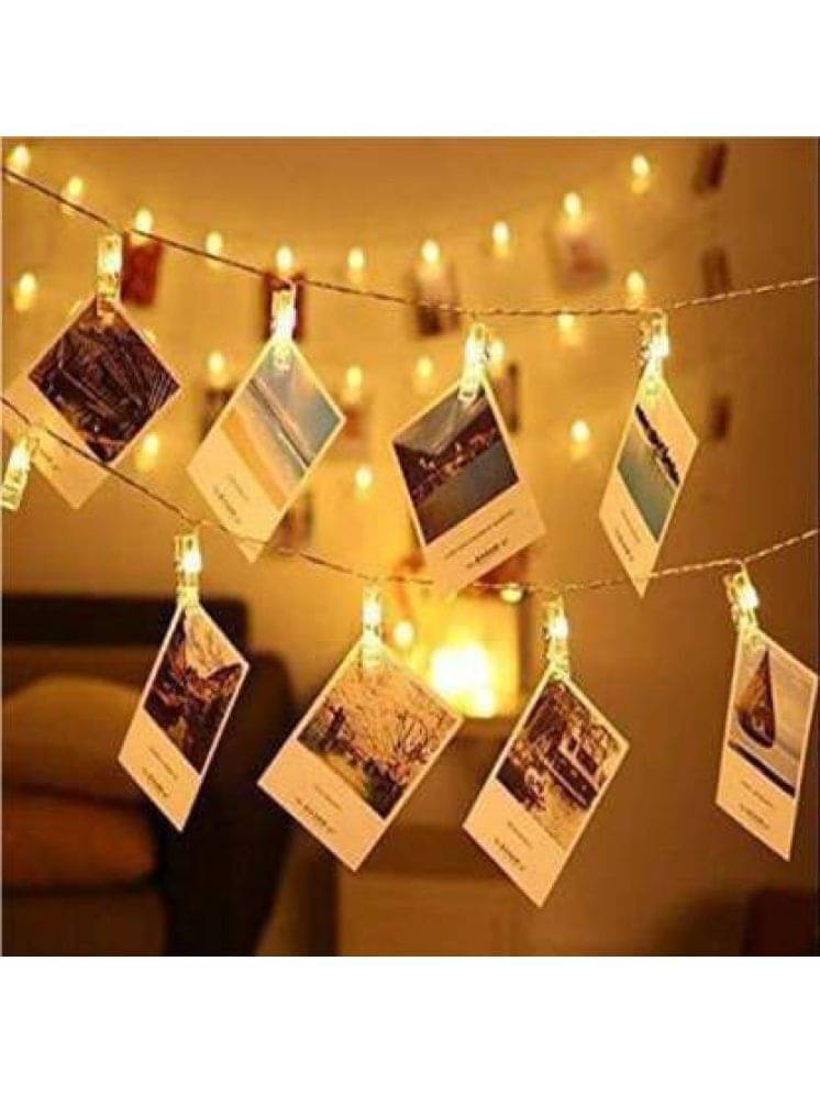     			ZESTRUM Gold 1Mtr String Light ( Pack of 1 )