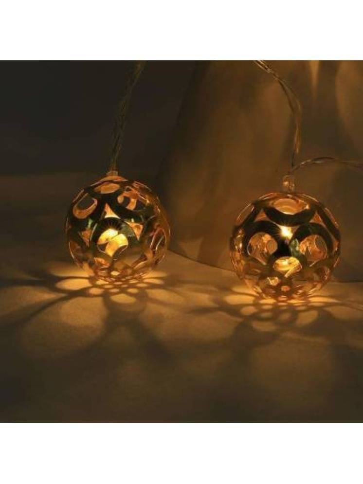     			ZESTRUM Gold 1Mtr String Light ( Pack of 1 )
