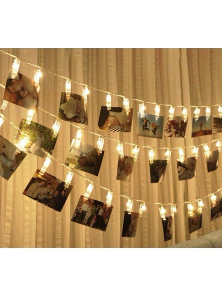     			ZESTRUM Gold 1Mtr String Light ( Pack of 1 )