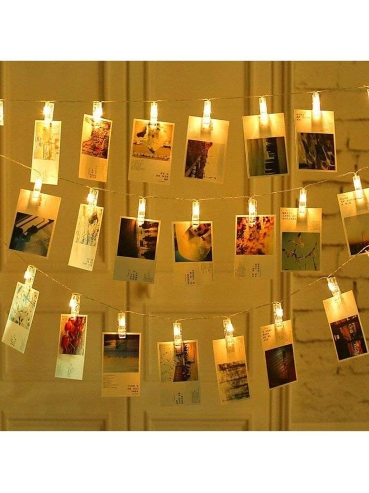     			ZESTRUM Gold 1Mtr String Light ( Pack of 1 )