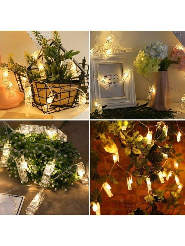     			ZESTRUM Gold 1Mtr String Light ( Pack of 1 )