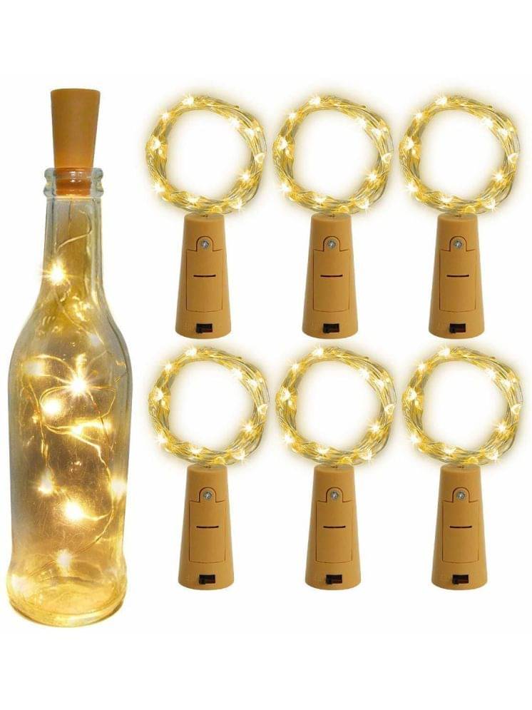     			ZESTRUM Gold 3M String Light ( Pack of 6 )