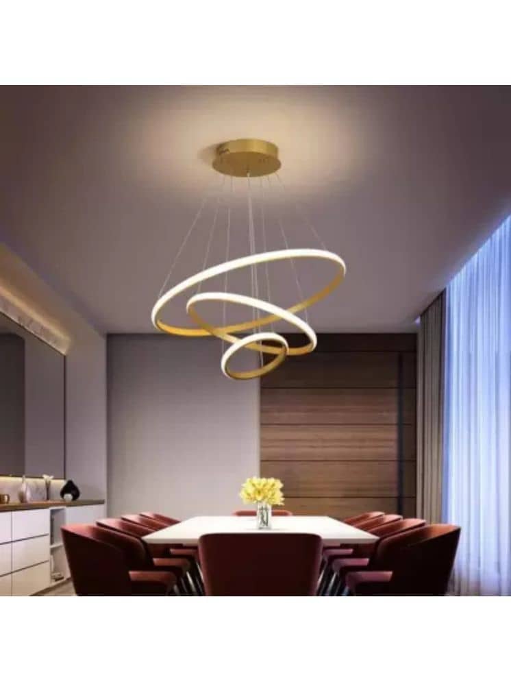 ZESTRUM Iron Hanging Light Gold - Pack of 1