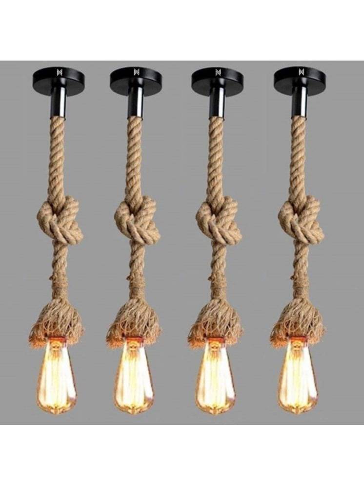     			ZESTRUM Hanging Light Multi - Pack of 4