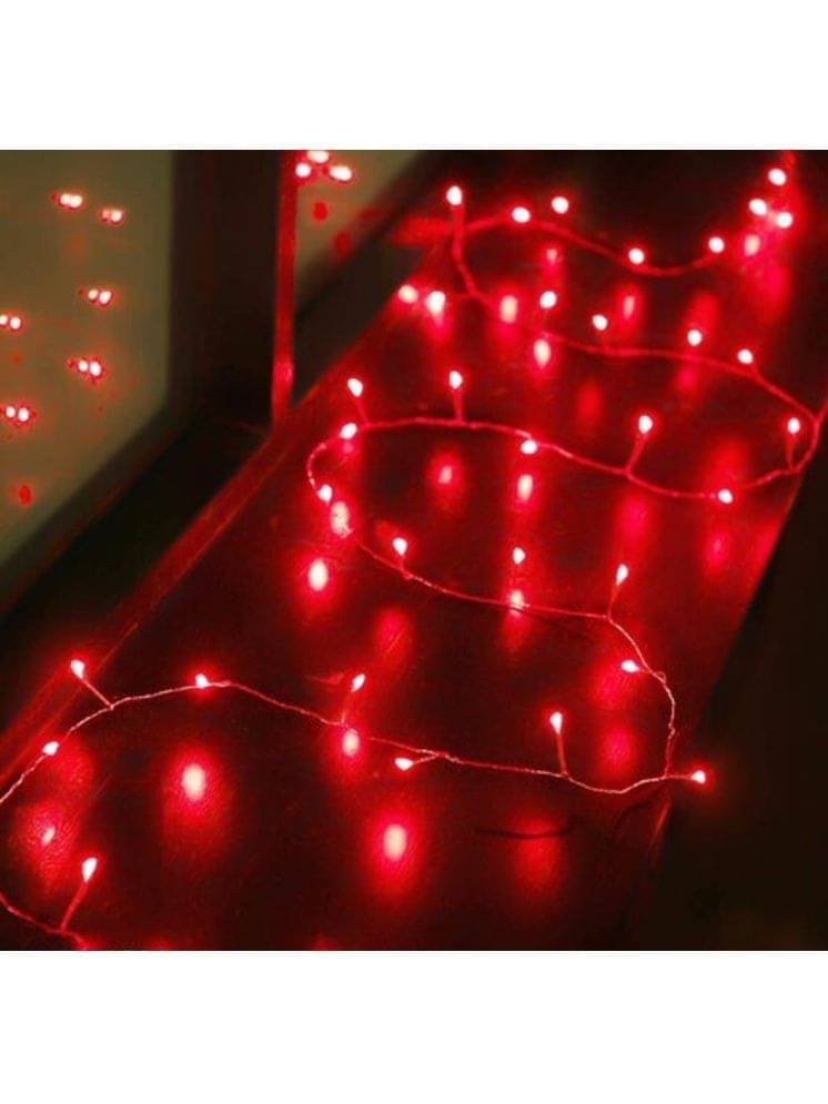     			ZESTRUM Red 13M String Light ( Pack of 1 )