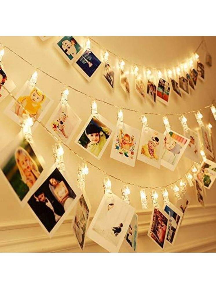     			ZESTRUM White 1Mtr String Light ( Pack of 1 )