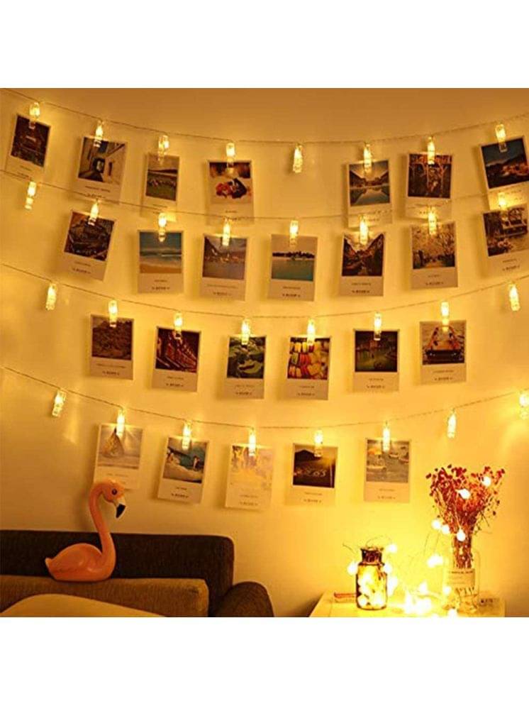     			ZESTRUM White 1Mtr String Light ( Pack of 1 )