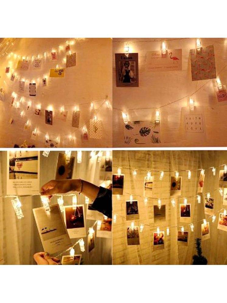     			ZESTRUM White 1Mtr String Light ( Pack of 1 )