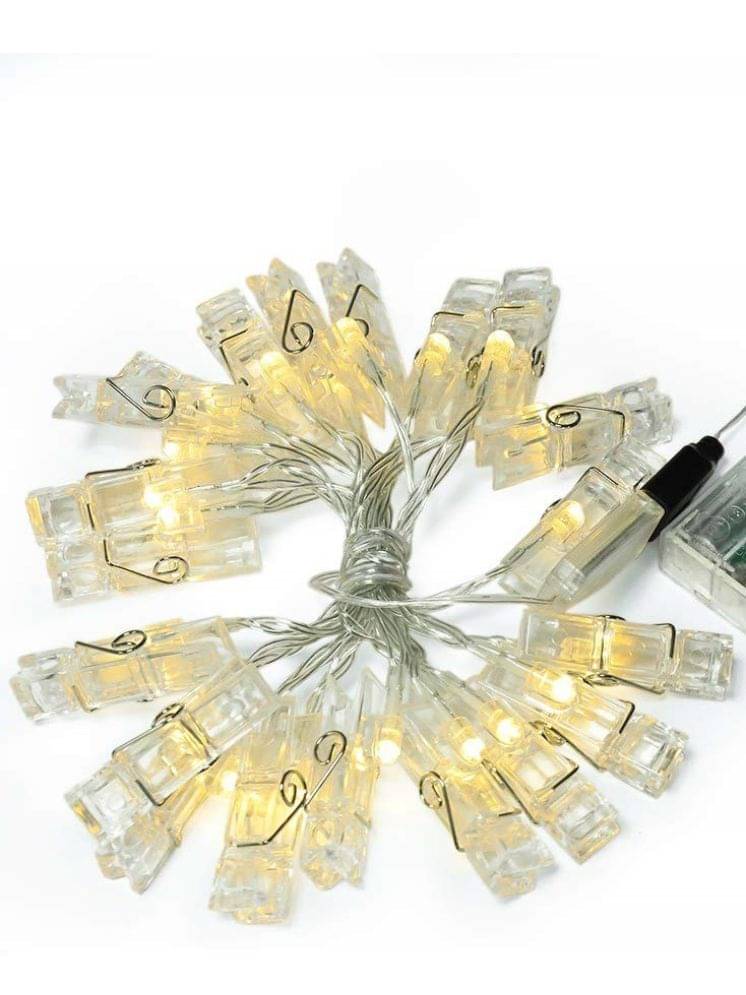     			ZESTRUM White 1Mtr String Light ( Pack of 1 )