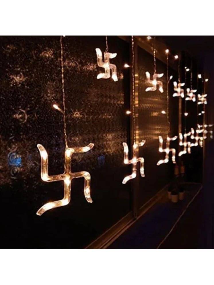     			ZESTRUM White 3Mtr Curtain String Light ( Pack of 1 )