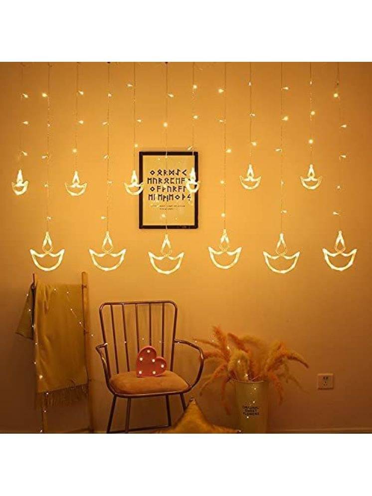     			ZESTRUM Yellow 1Mtr String Light ( Pack of 1 )