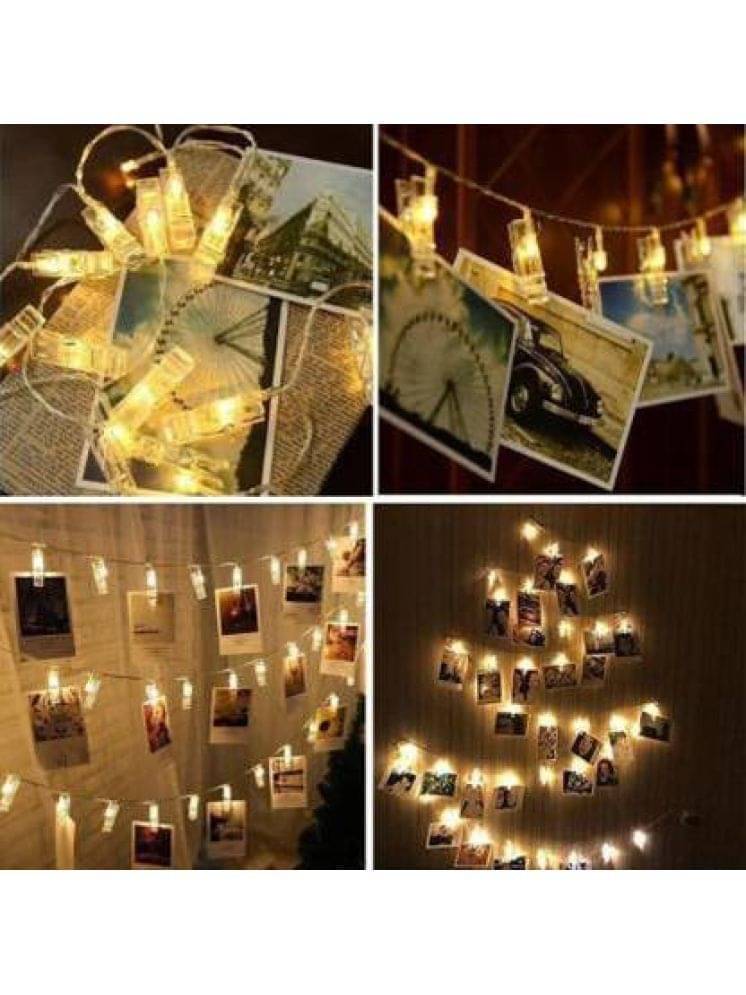     			ZESTRUM Yellow 1Mtr String Light ( Pack of 1 )
