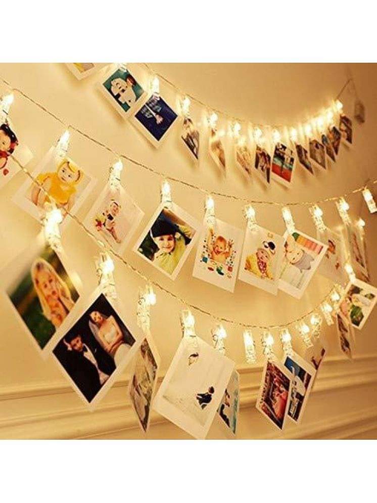     			ZESTRUM Yellow 1Mtr String Light ( Pack of 1 )