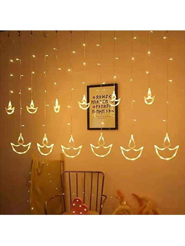     			ZESTRUM Yellow 1Mtr String Light ( Pack of 1 )