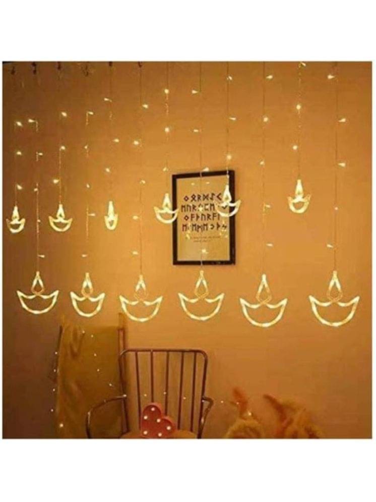     			ZESTRUM Yellow 1Mtr String Light ( Pack of 1 )