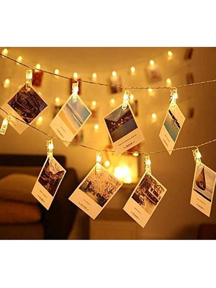     			ZESTRUM Yellow 1Mtr String Light ( Pack of 1 )