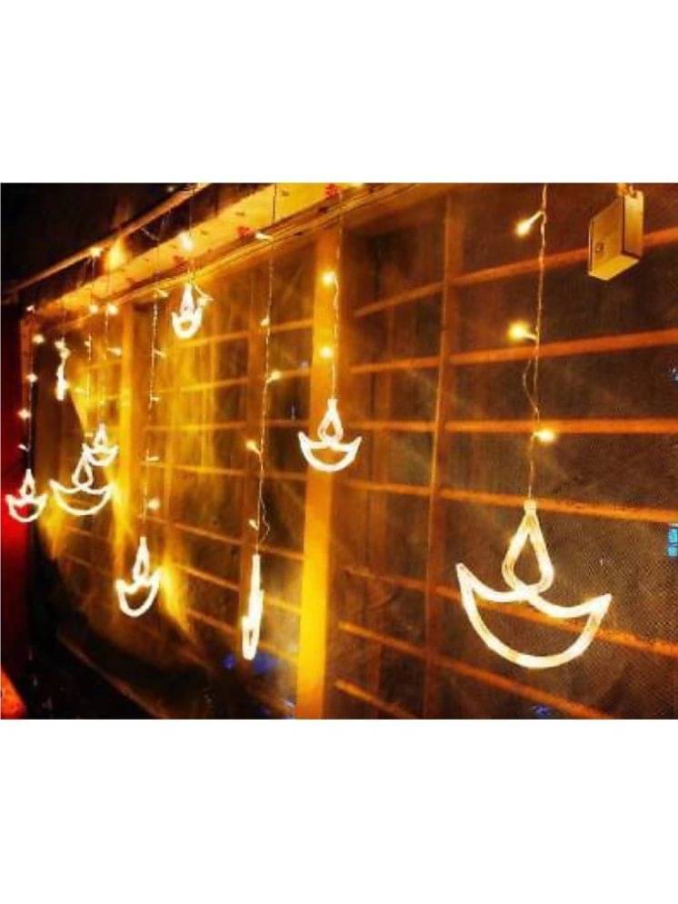     			ZESTRUM Yellow 1Mtr String Light ( Pack of 1 )