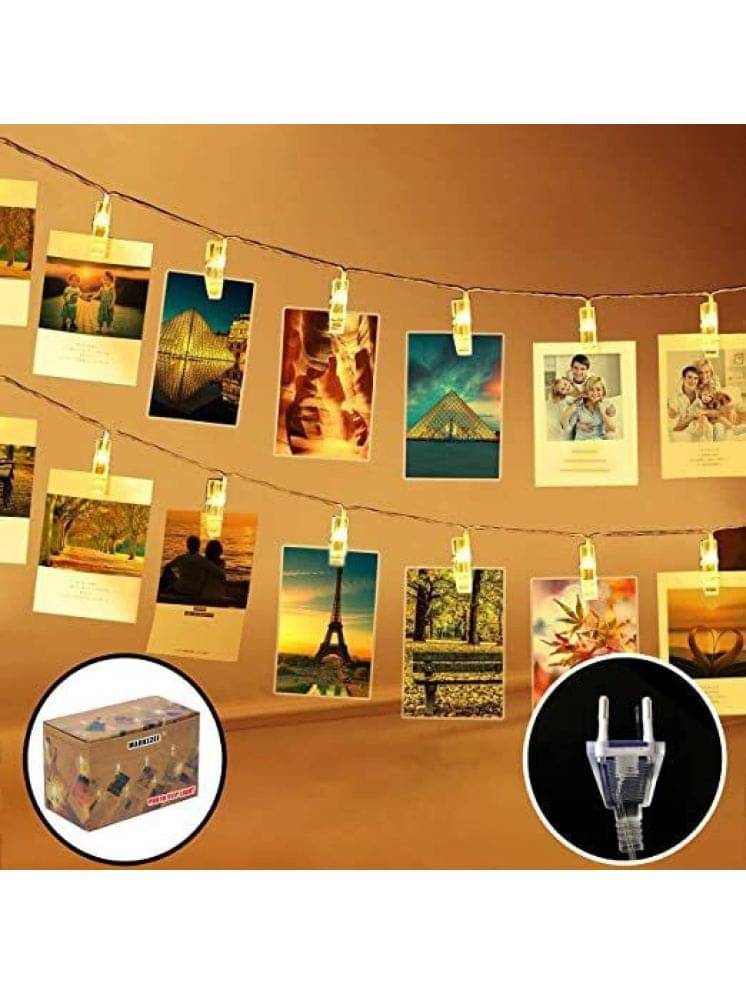     			ZESTRUM Yellow 1Mtr String Light ( Pack of 1 )