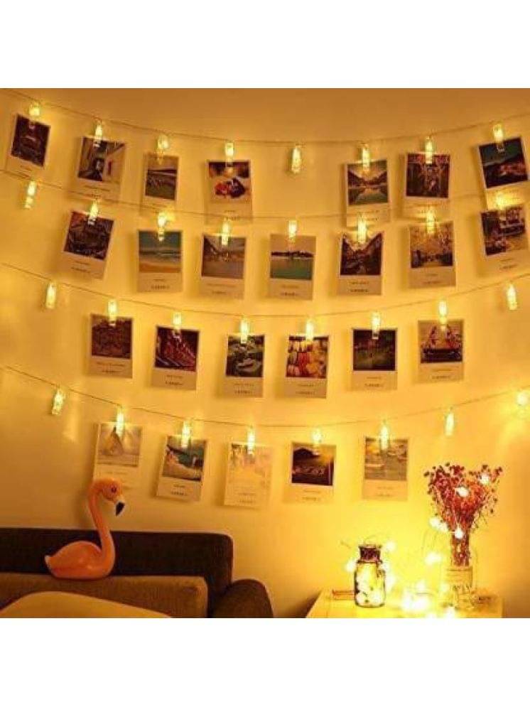     			ZESTRUM Yellow 1Mtr String Light ( Pack of 1 )