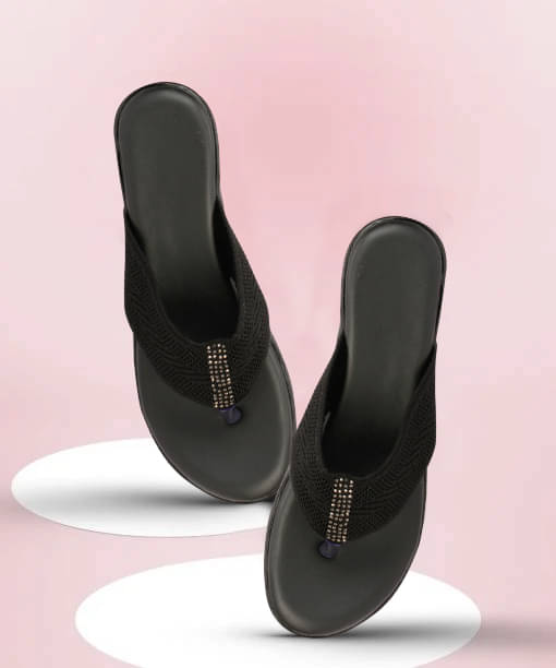     			Aroom Black Women's Flats
