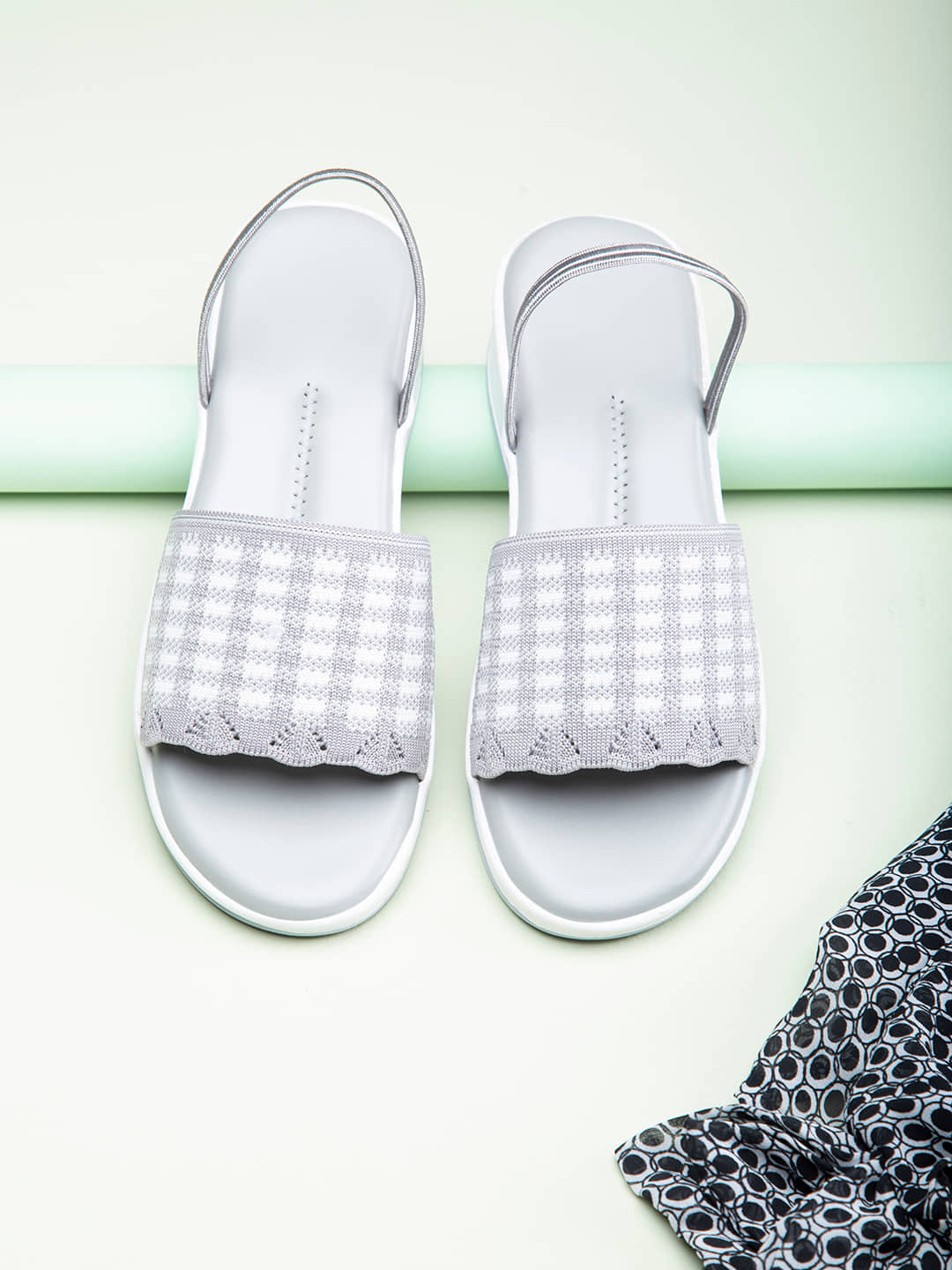 Aroom Gray Women's Flats