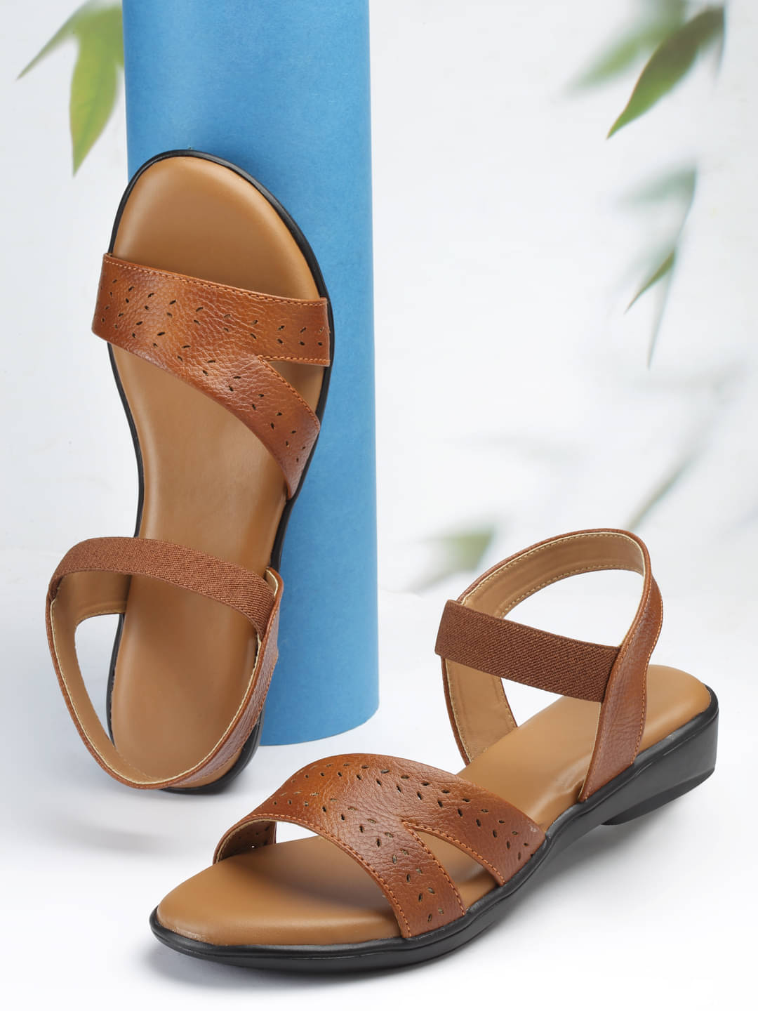     			Aroom Tan Women's Flats