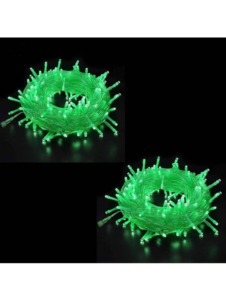     			CHARKEE Green 15M String Light ( Pack of 2 )