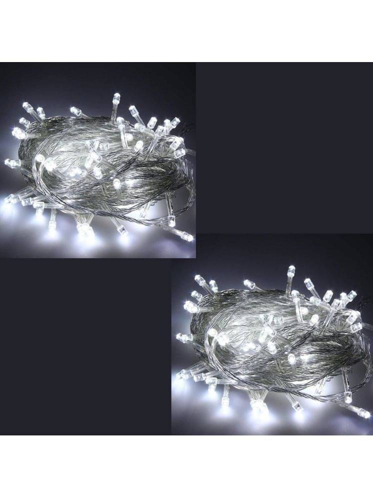     			CHARKEE White 15M String Light ( Pack of 2 )