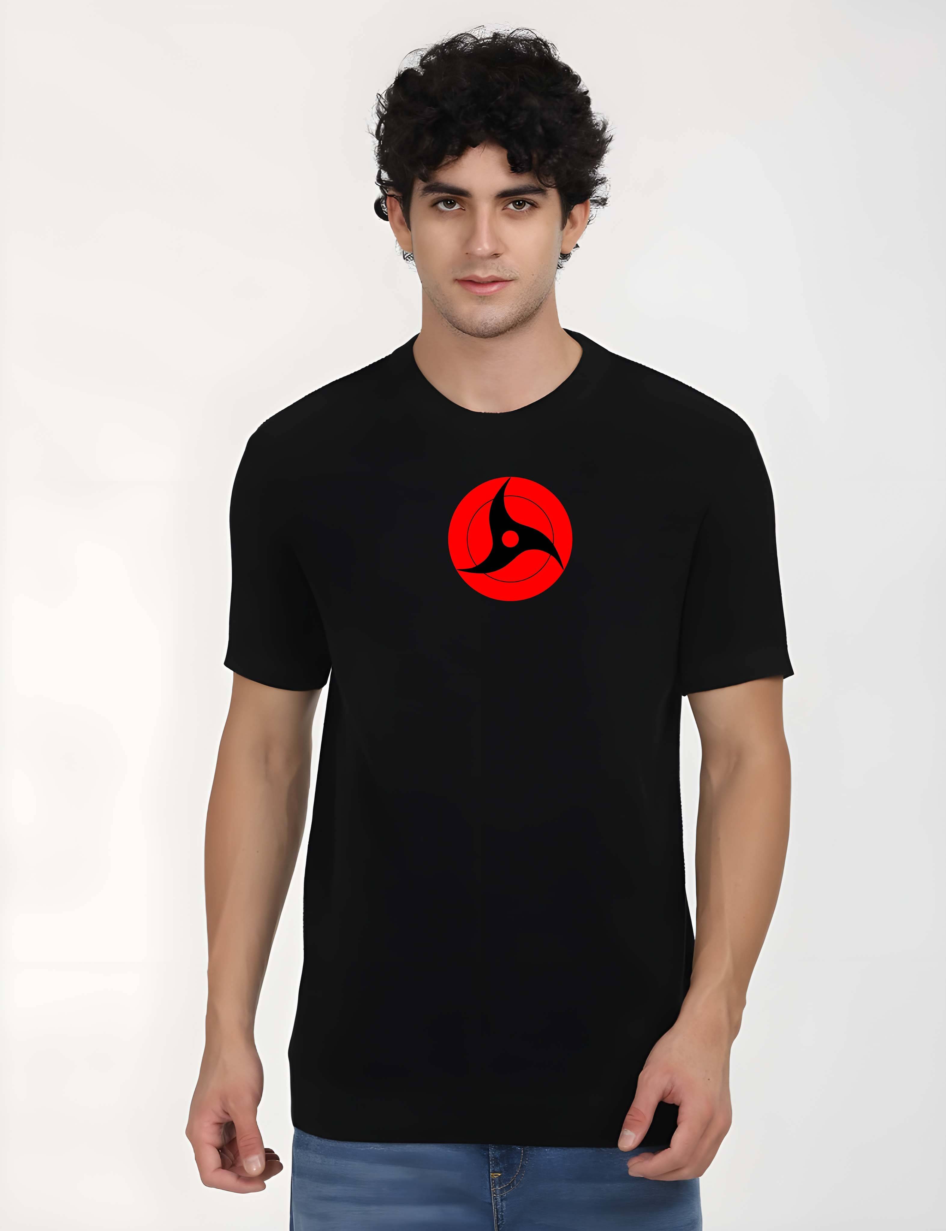 Kaido Cotton Blend Regular Fit Printed Half Sleeves Men's Round T-Shirt - Black ( Pack of 1 ) Kaido Cotton Blend Regular Fit Printed Half Sleeves Men's Round T-Shirt - Black ( Pack of 1 )