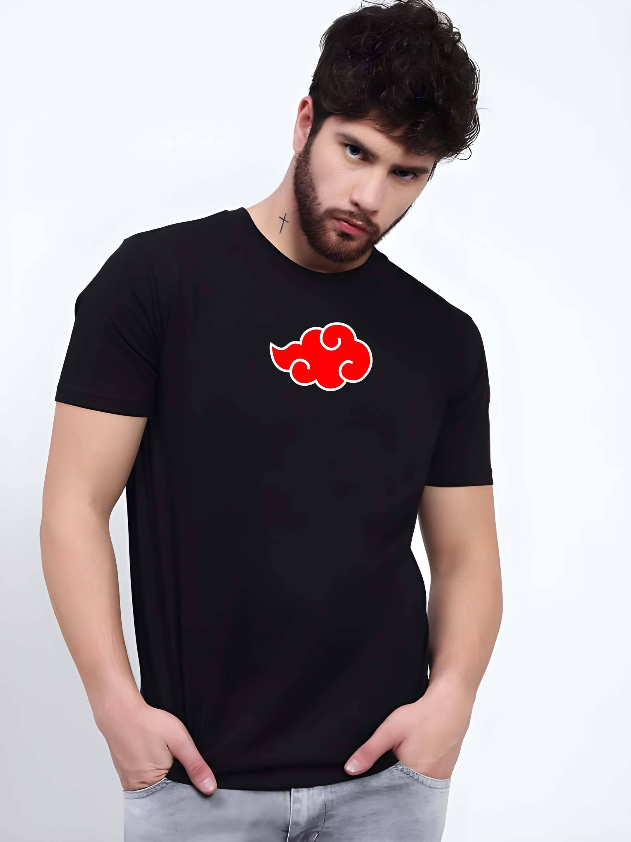 Kaido Cotton Blend Regular Fit Printed Half Sleeves Men's Round T-Shirt - Black ( Pack of 1 ) Kaido Cotton Blend Regular Fit Printed Half Sleeves Men's Round T-Shirt - Black ( Pack of 1 )